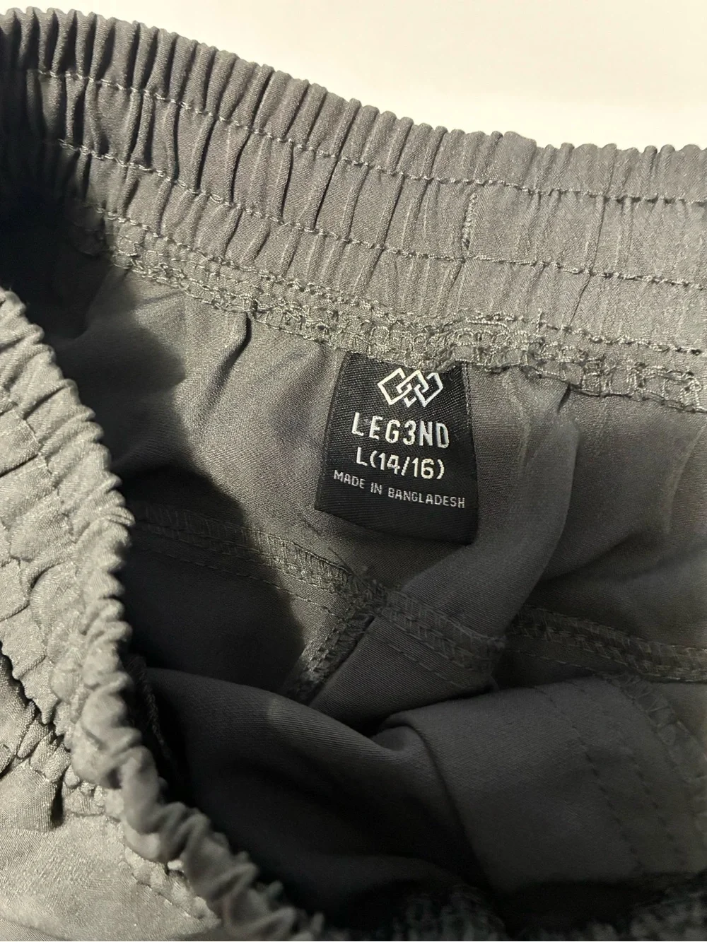 LEG3ND Gray Stretch Joggers NWT Youth L (14-16)